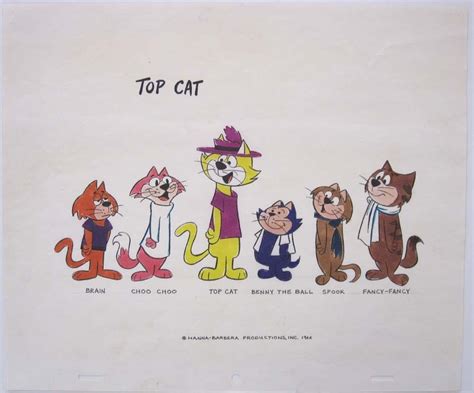 hanna barbera screencaps on twitter here s some early top cat concepts…