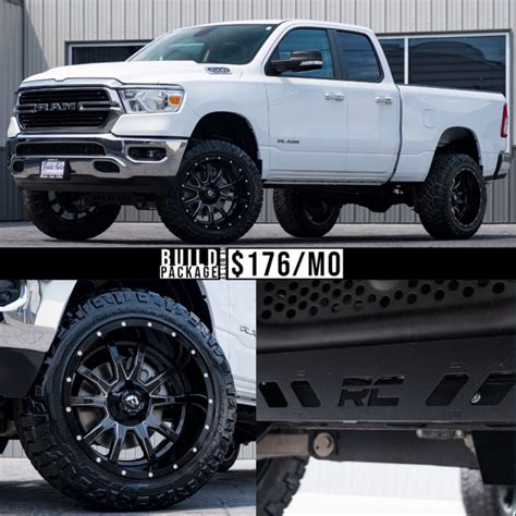 Lifted 2020 Ram 1500 With 22×12 Fuel Vandal Wheels And 6 Inch Rough