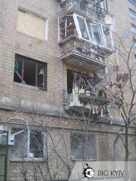Обстріл Києва як триває відновлення будинків на Виноградарі Новини