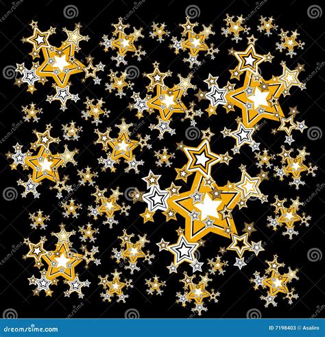 Beauty Of Stars Stock Illustration Illustration Of Card 7198403