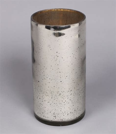 Silver Mercury Glass Vase 10h 16019uniquely Yours Transform Your