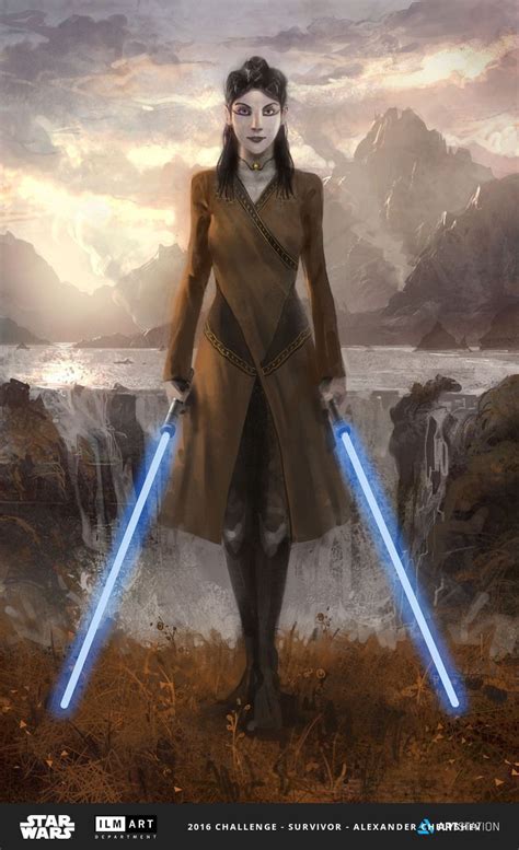 Female Jedi Art Pin On Legends Of The Galaxy