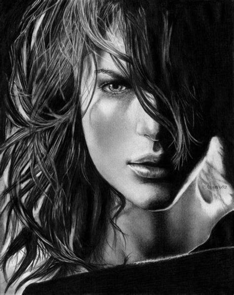 Great Pencil Drawings Of Famous People 39 Photos Xaxor Realistic