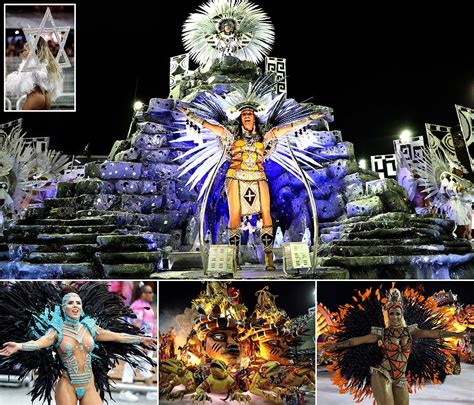 Rios Famous Carnival Opens With Its Traditional Spectacular Samba