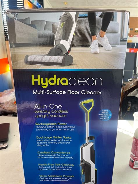 Ionvac Hydracleancordless All In One Wetdry Hardwood Floor And Area