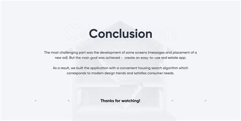 Conclusion Template Of Project Results Behance
