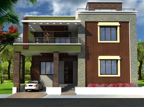Indian Style House Front Elevation Designs For Double Floor Best Home