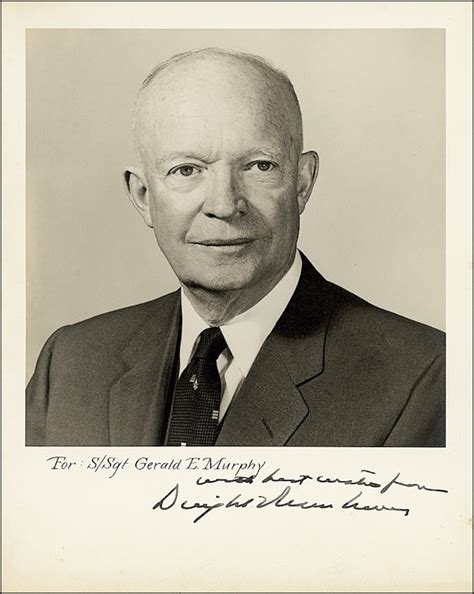 Dwight D Eisenhower Autograph Examples