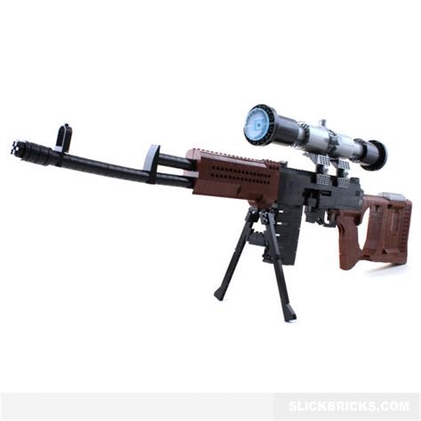 Dragunov Svd Sniper Rifle Slick Bricks