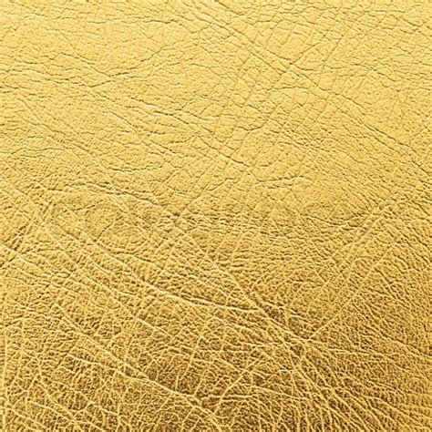 Close Up Shot Of Gold Leather Texture Stock Image Colourbox