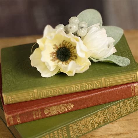 Alice Flower Hair Clip By Gypsy Rose Vintage Notonthehighstreet Com