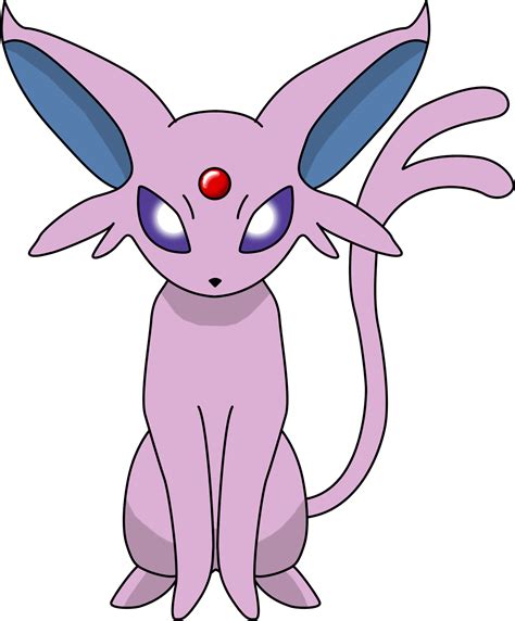 Espeon Sitting Png By Proteusiii On Deviantart