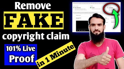How To Remove Fake Copyright Claim On Youtube Fake Copyright Claim Kaise Hataye Youtube