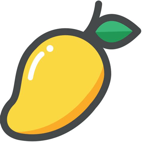 Mango Yellow Clipart Transparent PNG PNG Play