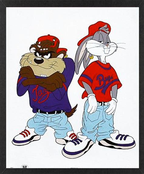 90s Hip Hop Looney Tunes Bugs And Taz Kris Kross Vintage Etsy