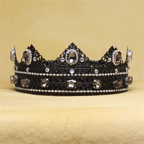 Daario Black Evil Crown Gothic Crown King Crown Crown Royal Etsy