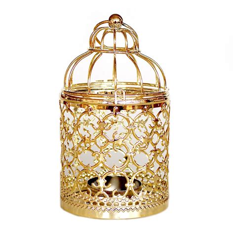 European Style Candle Holders Iron Art Hollow Birdcage Candle Holder