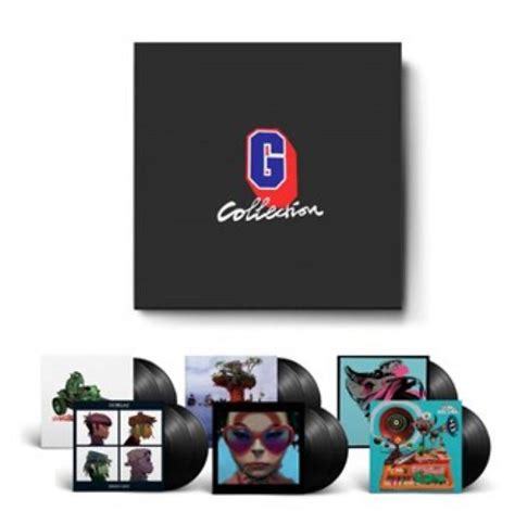 G Collection Box Gorillaz Lp Box Set Music Mania Records Ghent