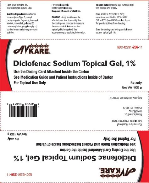 You should apply it 4 times a day for best results. Diclofenac Gel - FDA prescribing information, side effects and uses