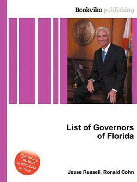 List Of Governors Of Florida 9785511061894 Boeken