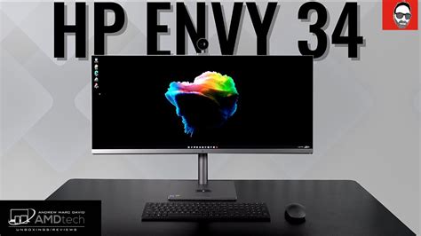 Hp Envy 34 All In One Desktop Pc With 5k Display Youtube