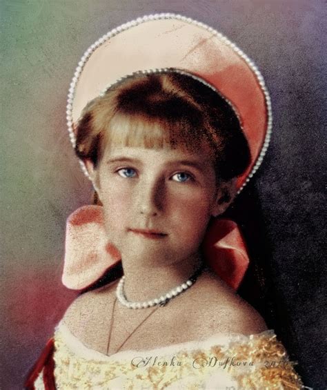 “grand Duchess Anastasia Nikolaevna Of Russia ” Anastasia Romanov Olga