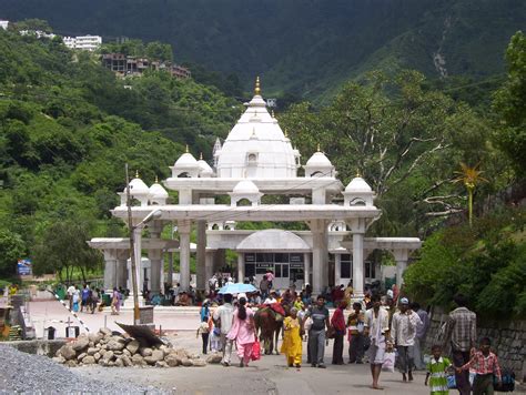 The main deity of the temple, mata vaishno devi is considered to be the incarnation of goddess saraswati, goddess. about vaishno devi temple ,Katra Jammu and Kashmir