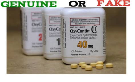 How To Spot Fake Oxycontin Public Health
