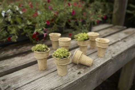Bookofjoe Ice Cream Cone Planters Faux Bois Diy Tumblr Planters