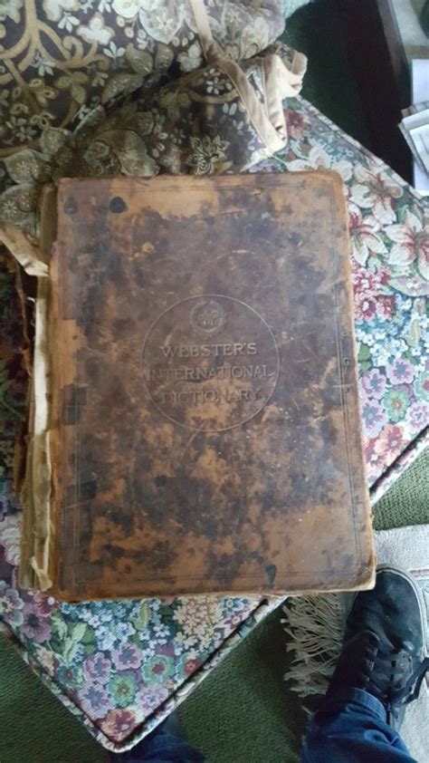 Finding The Value Of Old Websters Dictionaries Thriftyfun