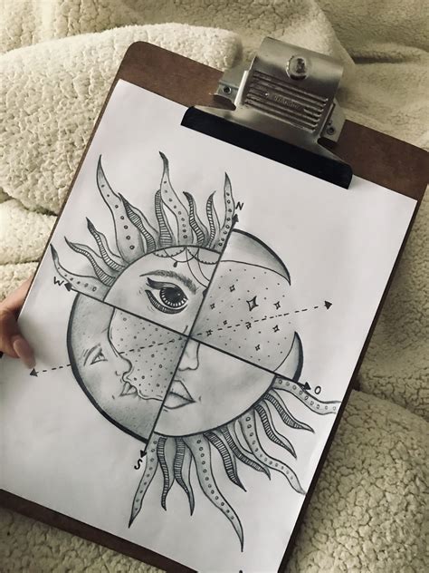 Dibujo Dibujo De Sol Dibujos De La Luna Sol Luna