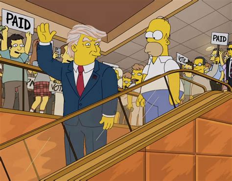 Was The Simpsons Prediction Of Donald Trumps Presidency Campaign His Inspiration For Running