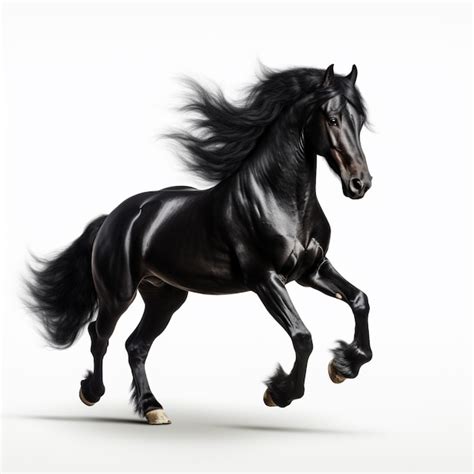 Premium Ai Image Arabian Beautiful Horse Full Body Running
