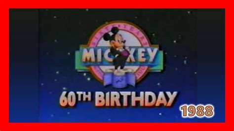 Mickeys 60th Birthday The Magical World Of Disney 1988 Mickey