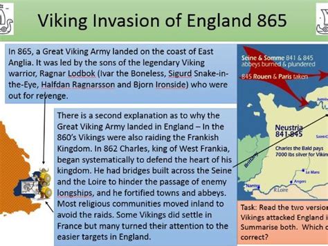 Viking Invasion Of England 865 878 Detailed Coverage Of Events Ocr