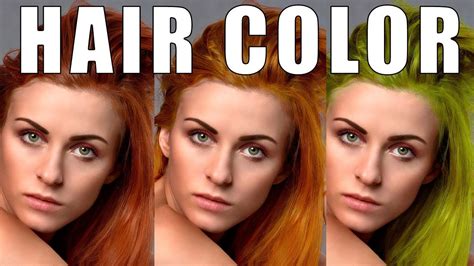 Hair Color Change Easy Youtube