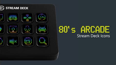 80s Arcade Stream Deck Icons