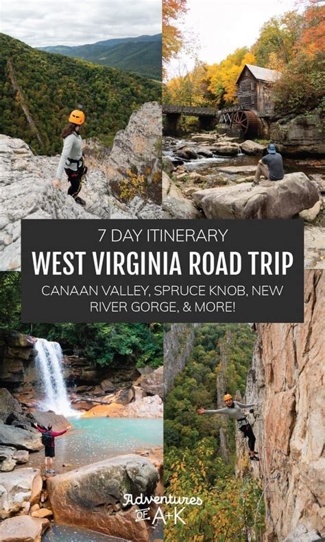 7 Day West Virginia Road Trip Itinerary Artofit