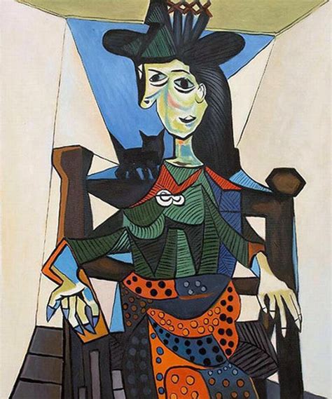 Dora Maar Avec Un Chat Pablo Picasso ️ Fr Picasso Pablo