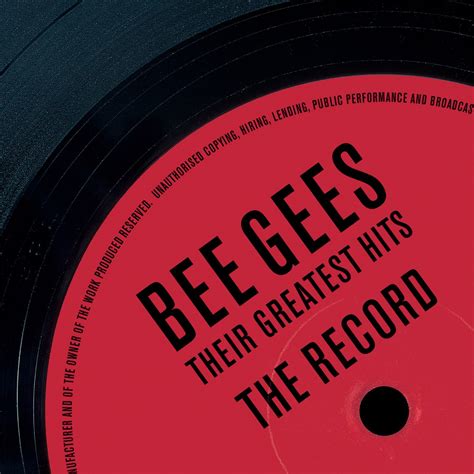 The Record Their Greatest Hits Album By Bee Gees Apple Music