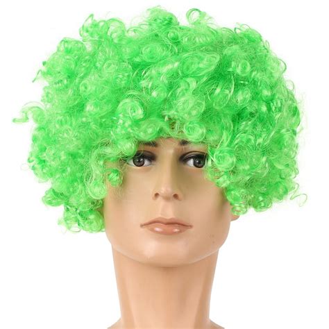 Buy Soccer Fans Wig Explosion Curly Hairpiece Party Decoration Carnival