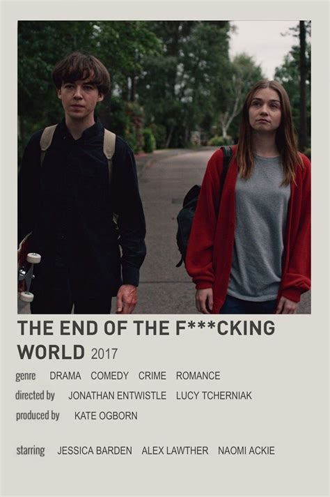 The End Of The Fcking World Minimalist Poster Мир
