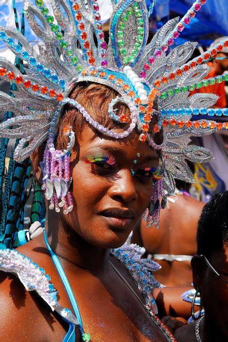 Port Of Spain Trinidad And Tobago Woman With Long Eyelashes