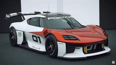 Porsche Mission R 1100 Ps Electric Concept Study 2021