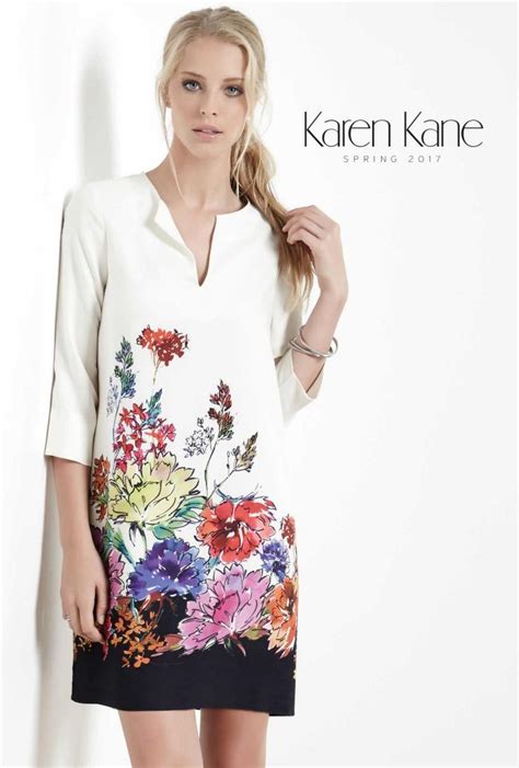 Karen Kane Spring 2017 Karen Kane Floral Tops Fashion