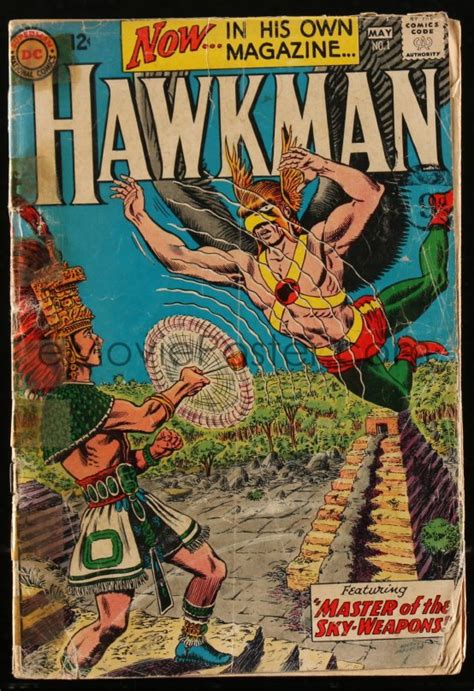 2y0541 Hawkman 1 Comic Book May 1964 Murphy Anderson