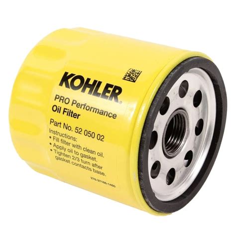 Garden Oil Filter Replacement For Kohler 52 050 02 S Pro Performance