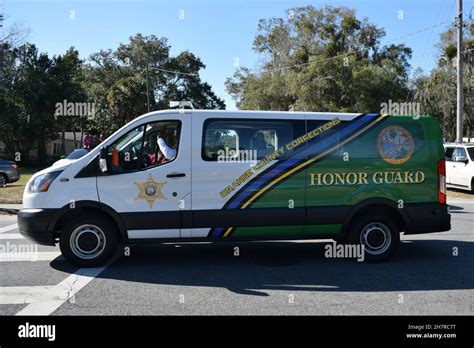 Florida Orange County Corrections Vehicle January 18 2021 Stock Photo