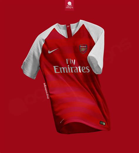 Choose the classic red and white home kit as worn at the emirates. Arsenal Jersey Concept - Jersey Terlengkap