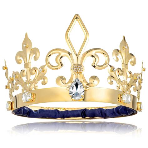 Buy Adults Men King Crowns Birthday King Crown Gold Crowns Cosplay